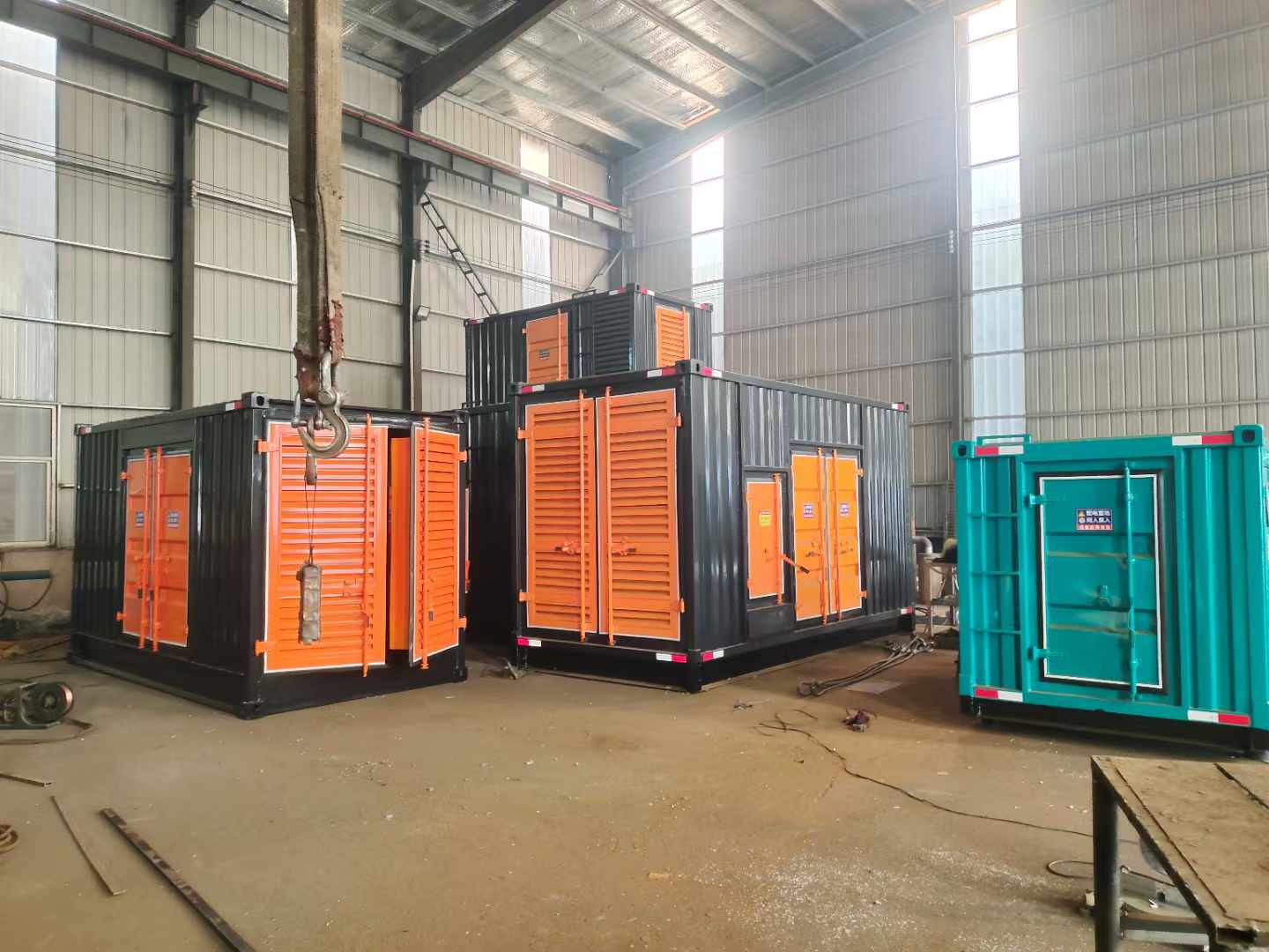 青山500kw柴油发电机组可以带动多少功率设备？